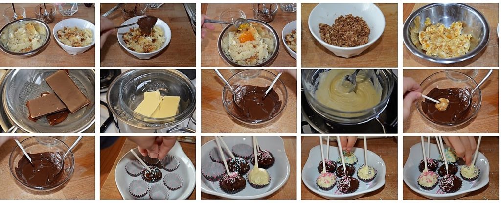 Preparazione minicake
