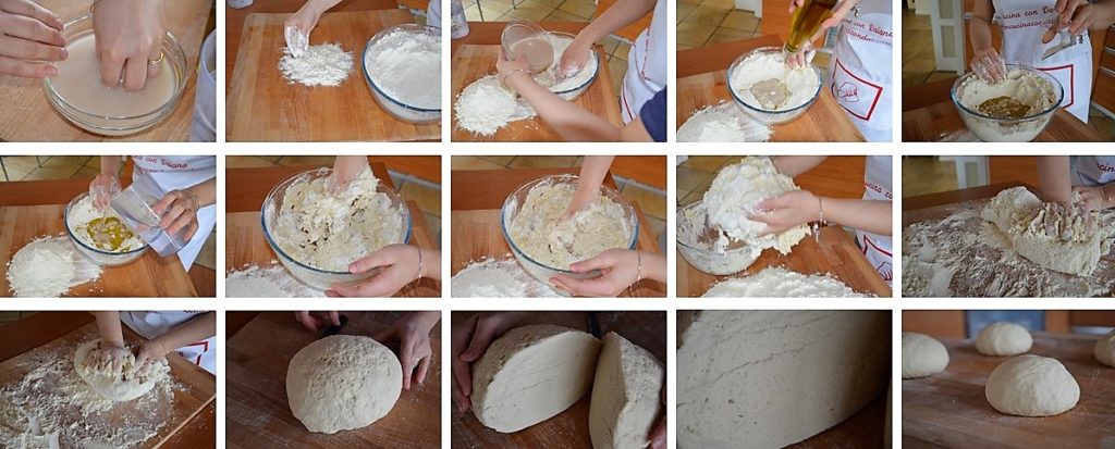 Preparazione pizza napoletana fatta in casa da daiana